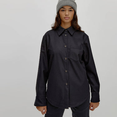 Italian Wool Shirt Jacket